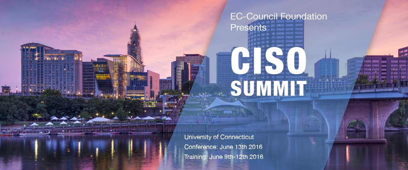 UCONN slider 2016 - CISO Summit 2016<br/> Connecticut